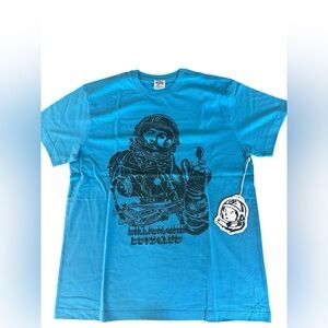 Billionaire Boys Club Teal Graphic Tee. Cosmic Tee.
